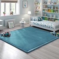 Soft Carpet For Living Room Sofa Area Thick Coral Velvet Rug Tatami Mat Large Bedroom Bedside Rugs Dormitory Floor Rug Yoga Pad