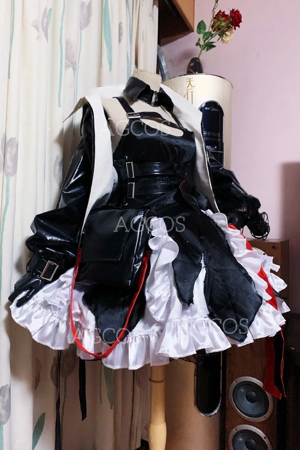 

AGCOS индивидуальные Arknights Surtr косплей женская униформа на Хэллоуин Rhodes Surtr костюмы для косплея платья нестандартного размера