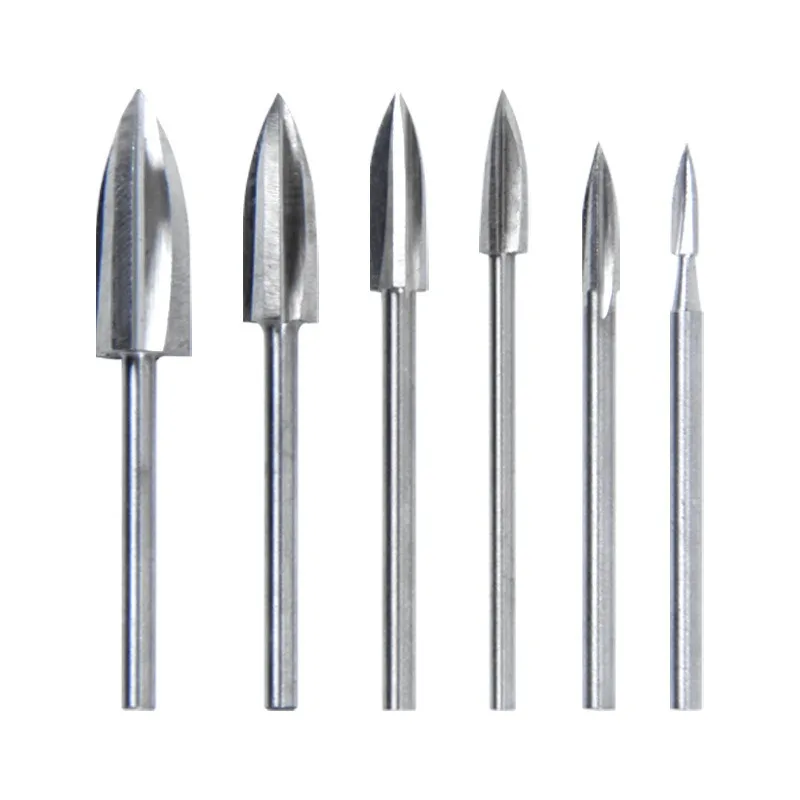 

3.0mm Three Blade Carving Tool Set, Wooden Root Carving Tool, Electric Grinding Engraver, Durable and Sturdy