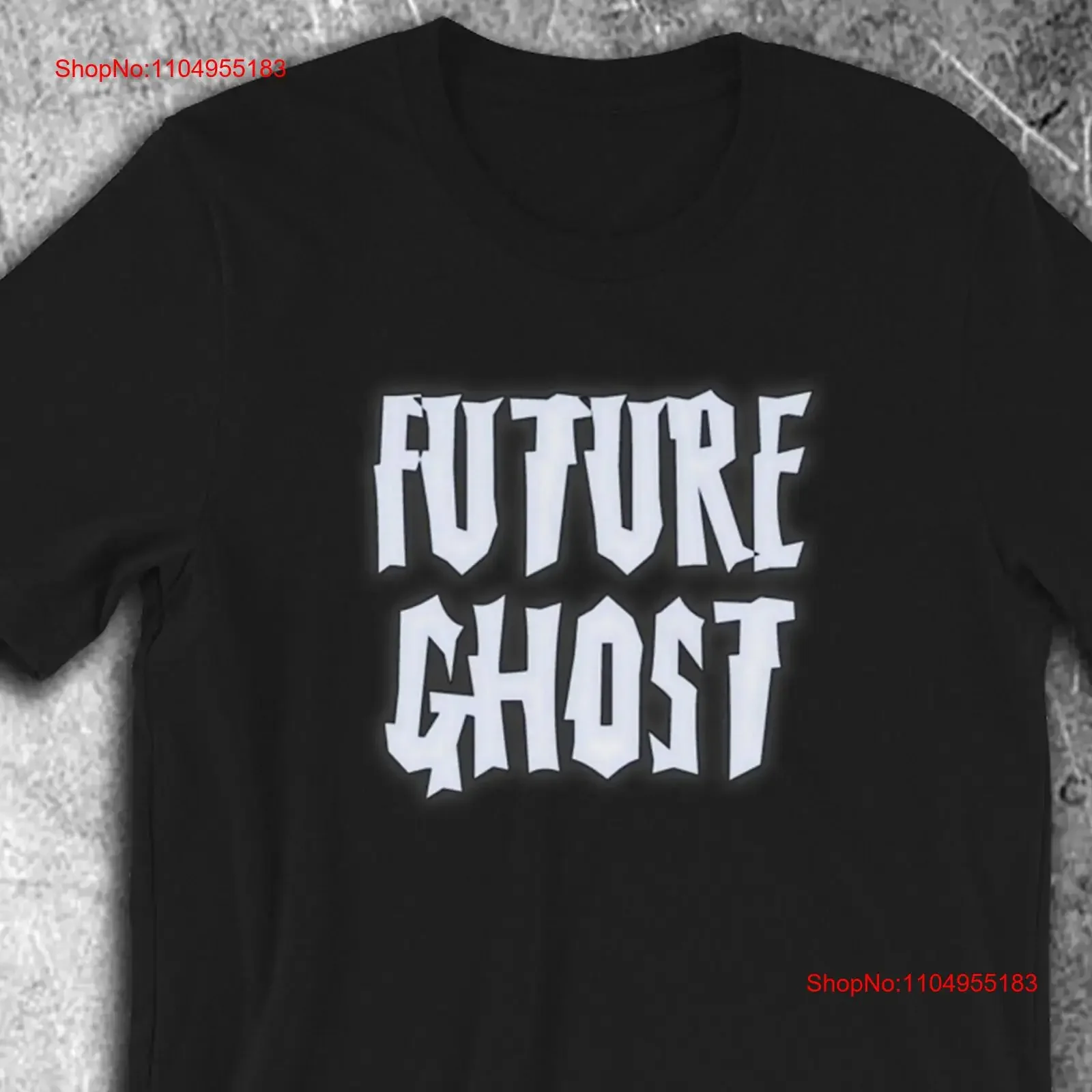

Футболка Future Ghost на Хэллоуин, винтажная стираная слегка графическая стильная уличная модная повседневная мягкая дышащая футболка