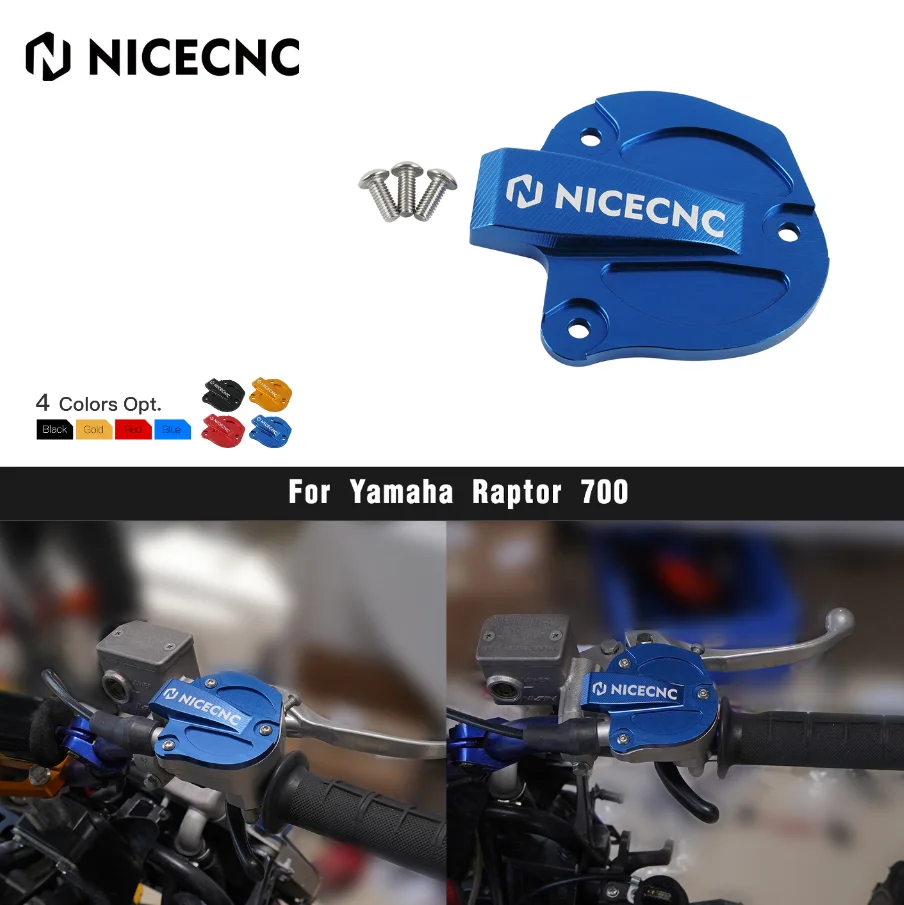 

NiceCNC ATV Raptor 700, защитная крышка дроссельной заслонки для Yamaha Raptor 700 700R YFZ450R, анодированные аксессуары для квадроциклов из алюминиевого сплава