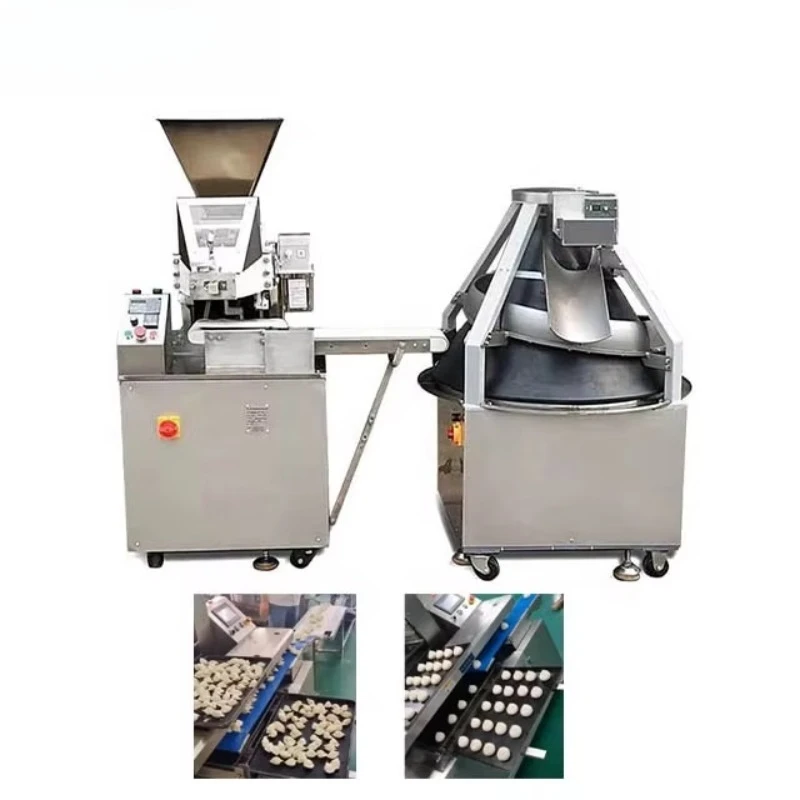 Bakery Production Equipment Wholesale Automatic Continuous Dough Divider Rounder for Pizza Dough Ball Processing Custom