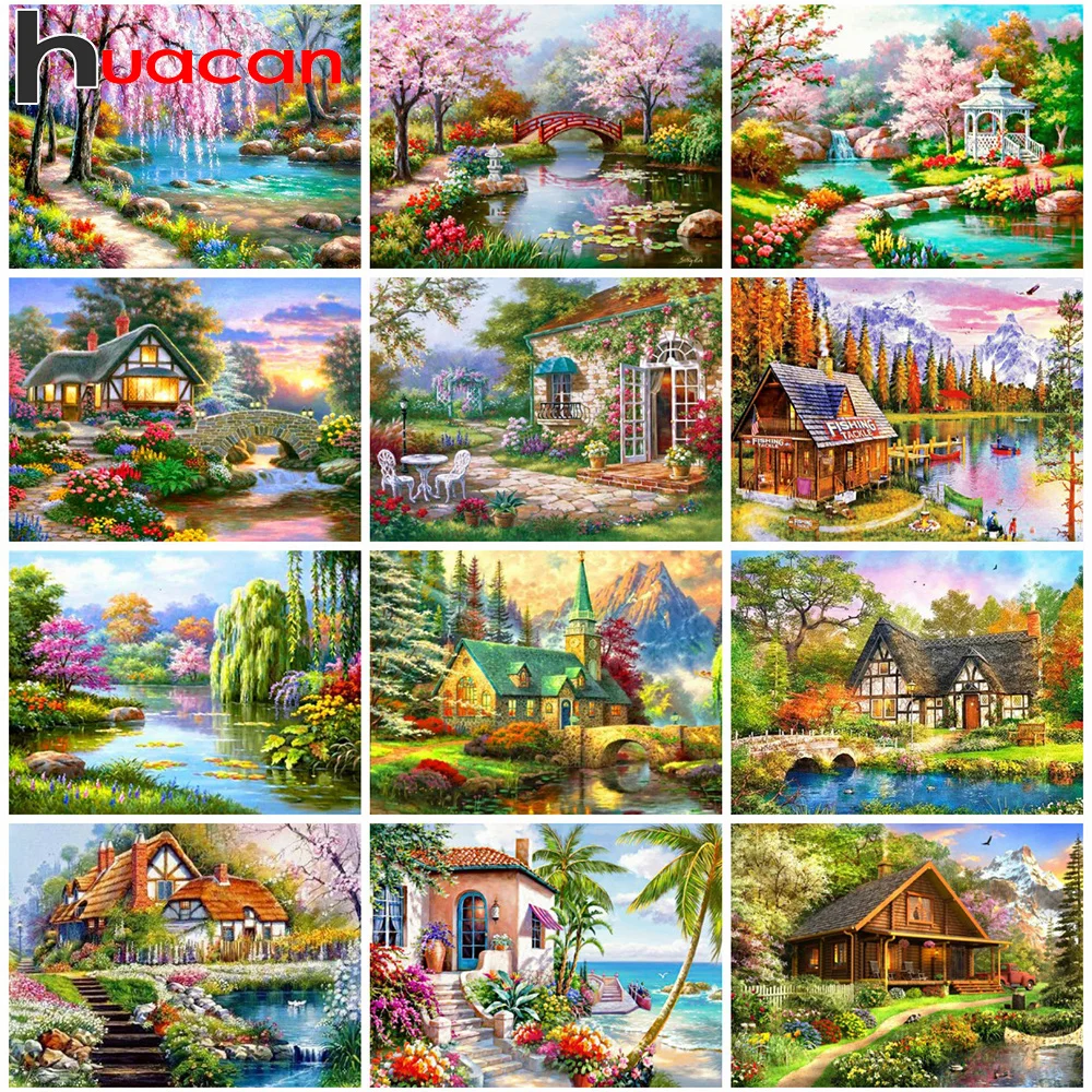 Huacan 5d DIY Diamant Malerei Blumenvase Dekor nach Hause volle quadratische runde Stickerei Mosaik Obst Wand kunst