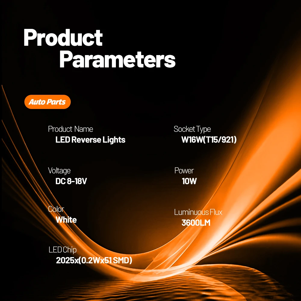 2 قطعة LED عكس ضوء لمبة مصباح W16W T15 لكيا K2 K3 K4 K5 سبورتاج الأطياف 5 أوبتيما ريو فورتي سيدونا سورينتو سول روندو نيرو