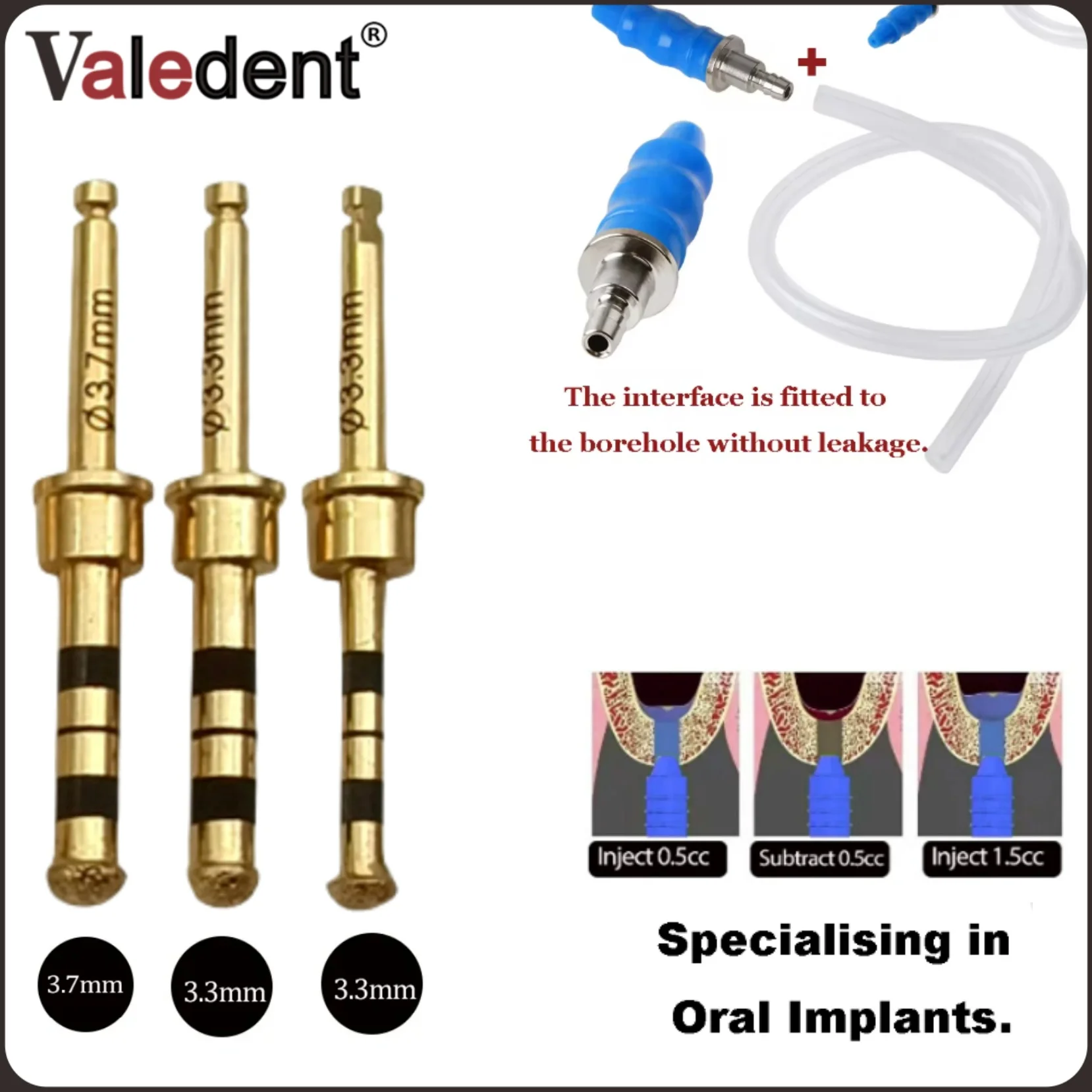 Dental Water Rising Hydraulic Membrane Lifter Hiossen CAS Sinus Lift Curette for Professional Reliable Instrument