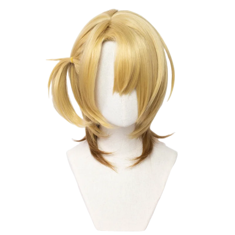 ND Luca Kaneshiro Cosplay Wig Hairpiece VTuber Cosplay Hair Wig for Comic Con Coser Costume Theme Party Heat Resistant Synthetic