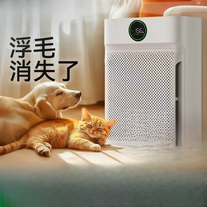 Automatic cat hair allergen deodorization, disinfection and purification machine