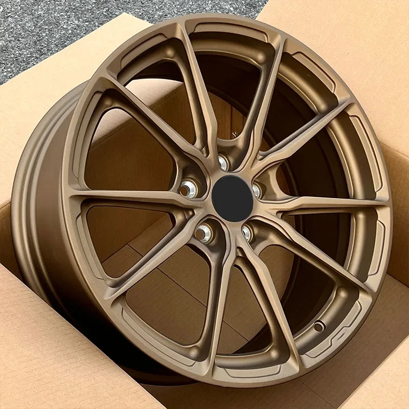 Cor bronze fosco / rodas forjadas personalizadas 18/19/20/21 polegadas /