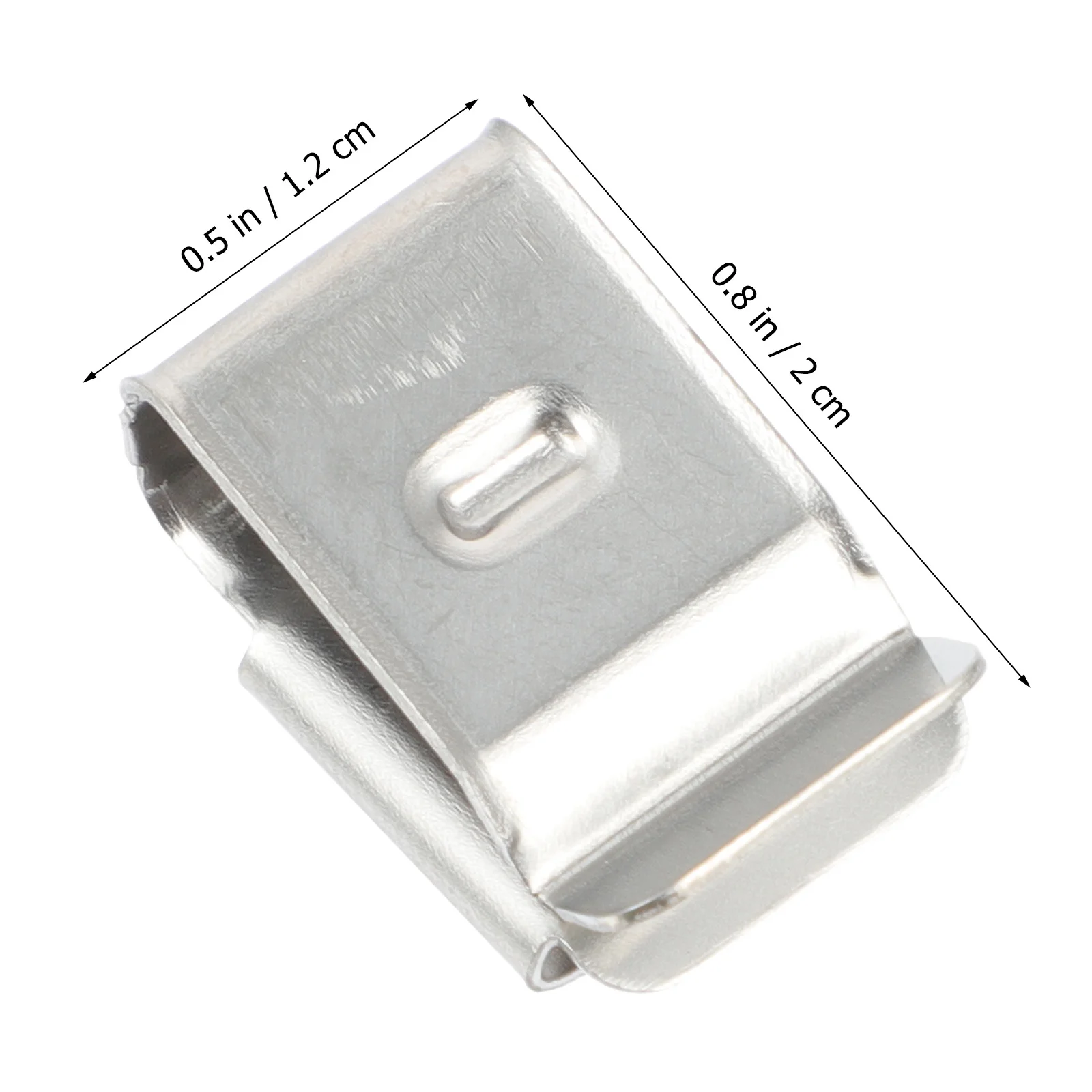 30Pcs Solar Panel Cable Clips 304 Stainless Steel Anti-Oxidation Easy Install No Tools Module Inverter Cables Management