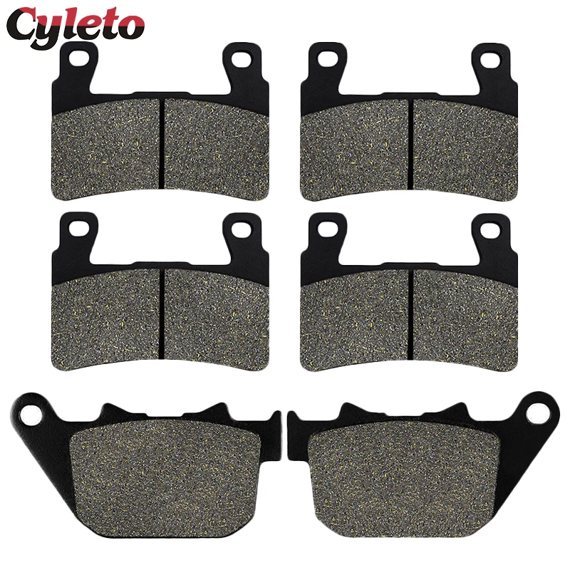 Cyleto Motorcycle Accessories Front or Rear Brake Pads for Harley XR1200 XR 1200 2008 2009 2010 XR1200X 2010 2011 2012