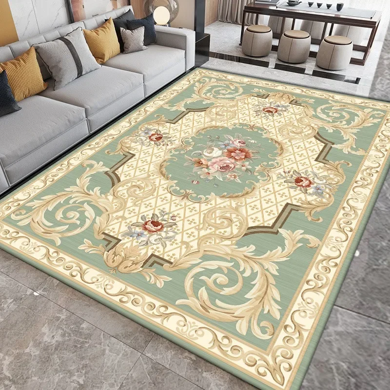 노르딕 클래식 스타일 카펫 바닥 매트 아메리칸 컨트리 카펫 거실용 노르딕 스타일로 완전히 덮인 매우 아름다운 카펫