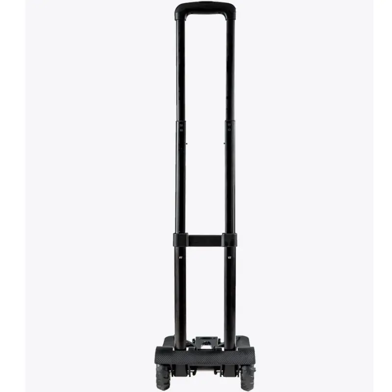 Iron Pipe Tank 4-wheeled Small Truck Folding Trolley Shopping Cart Household Grocery Cart Small Trolley Trolley Luggage Cart