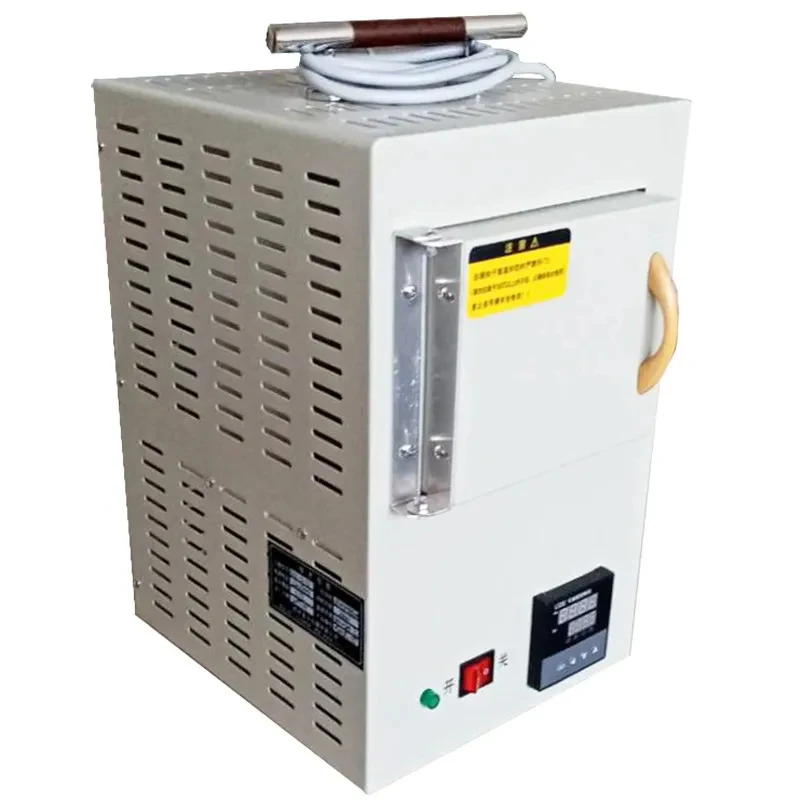 Energy Saving Ceramic Fiber Loratory Integrated Programmle High Temperature Furnace Silver Clay 00°C 6