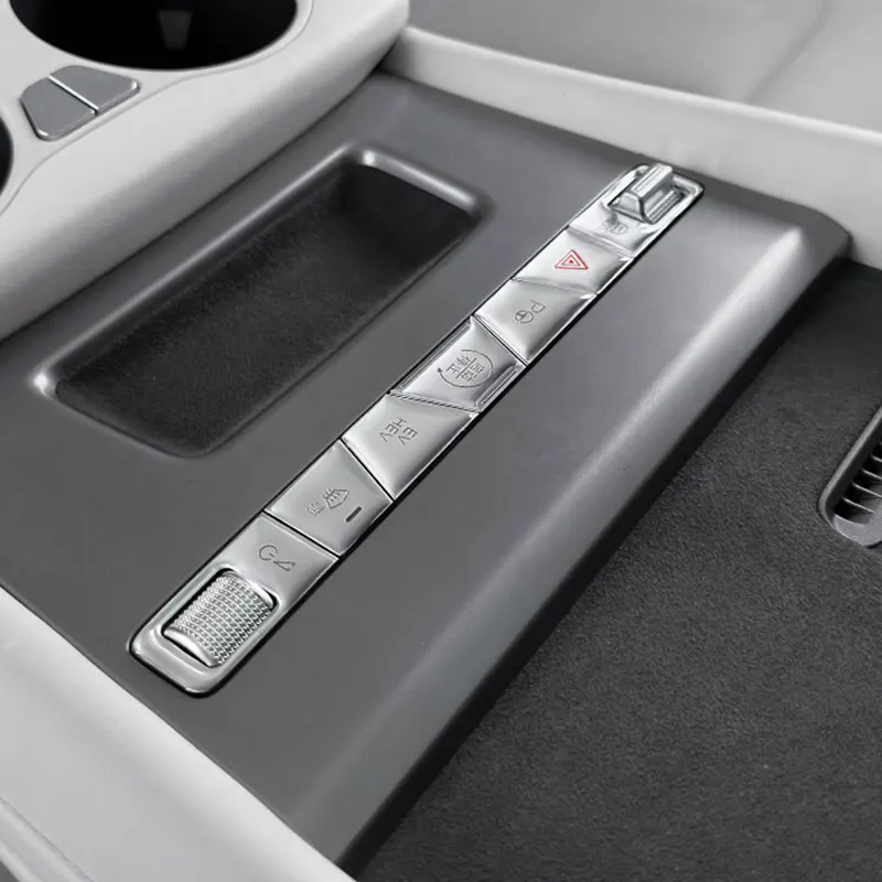 

For BYD Yuan PLUS ATTO 3 2025 Central Control Panel Button Sticker Drop Glue Button Protection Interior Decor Accessories