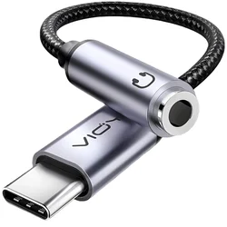 USB C To 3.5mm Audio Adapter Type C To 3.5mm Female Headphone Jack Cable for IPhone 15 Series Samsung IPad Pro Pixel MacBook