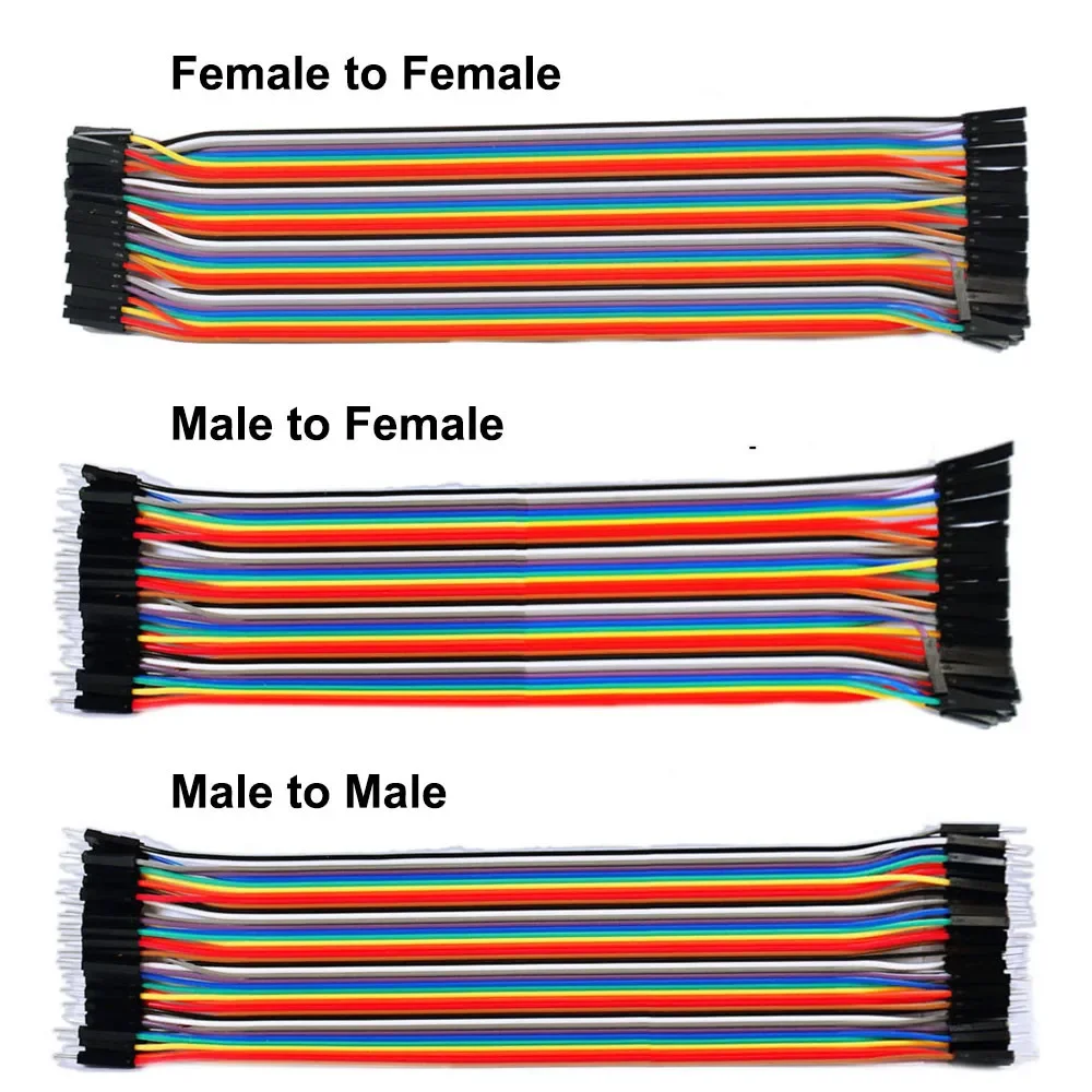 10CM 20CM 30CM 120pcs Dupont Line 40Pin Male to Male + Male to Female and Female to Female Jumper Wire Dupont Cable For Arduino