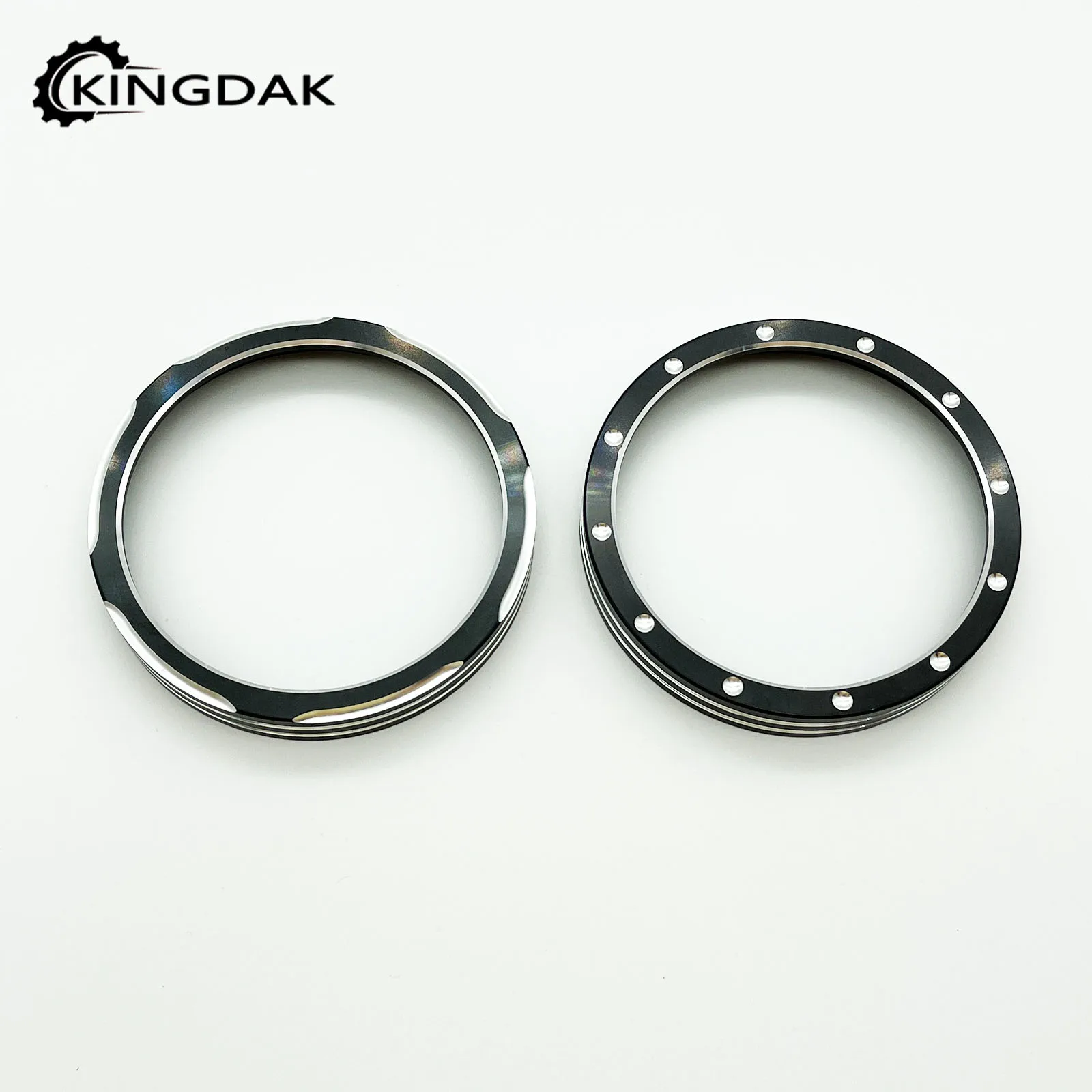 Motorcycle Speedometer Intrument Gauge Bezel Trim Ring Aluminum Fit For Harley Sportster XL883 XL1200 Dyna Low Rider Street Bob