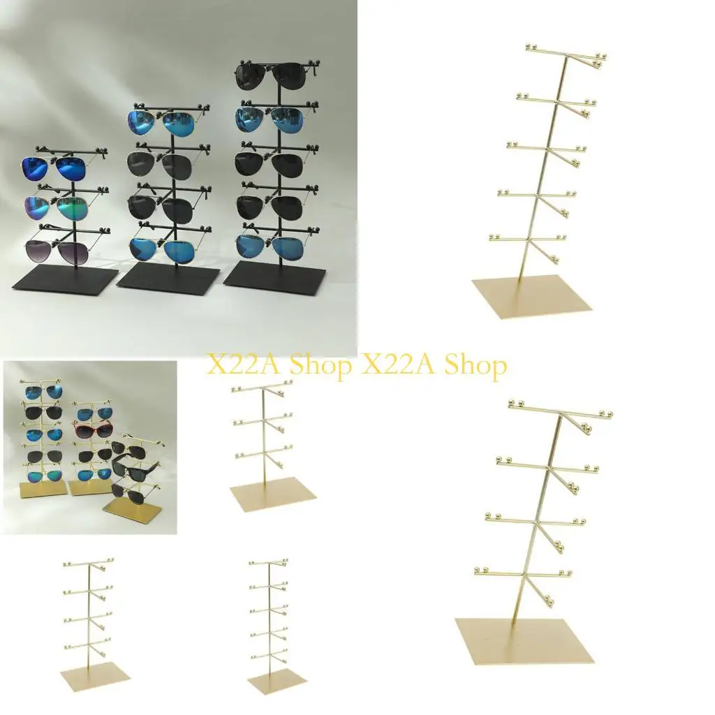 Unique Decorative Sunglasses Holder Stand for Organizing Eyewear Glasses Organiser Rack
