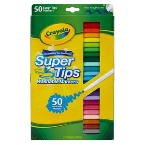50pcs Count Crayola Super -Tipps Waschbare Marker für Kinder 8 Hauptverkäufe von Crayola -Wachskreide - №5