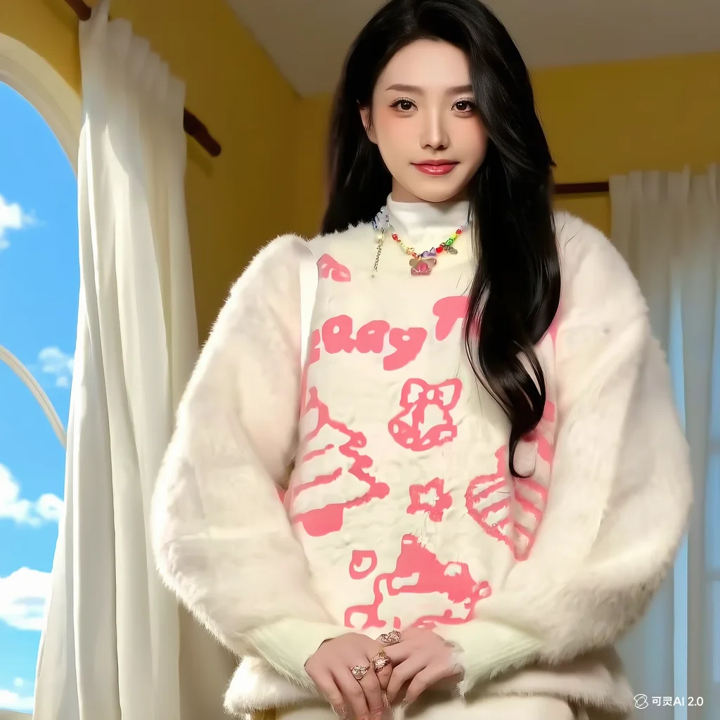 Утолщенный вязаный свитер «Hello Kitty», весна-осень, кавайный, свежий, милый, милый, с длинными рукавами, ленивая ниша, новинка для лесной девушки