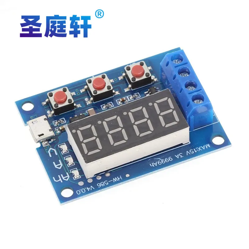 Batterijtester LED digitaal display 18650 lithiumbatterij Voeding Testweerstand Loodzuurcapaciteit Ontladingsmeter ZB2L3