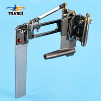 RC Boat Aluminum Rudder With Flexible Shaft Strut For 6.35mm 1/4\