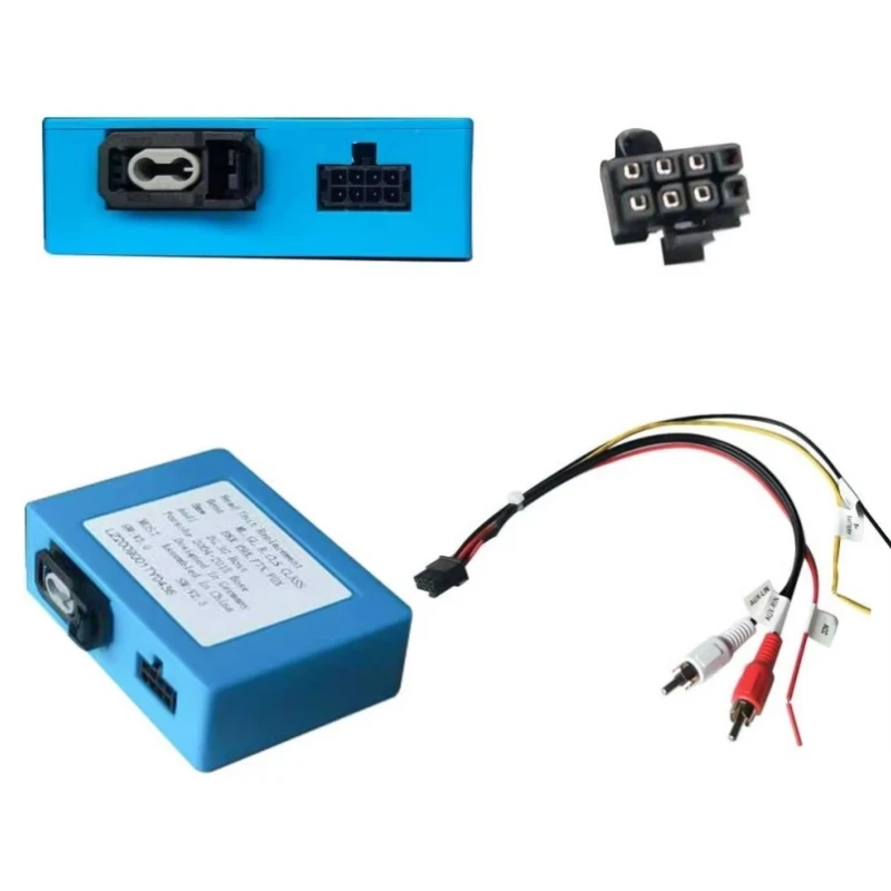 Car Stereo Radio Fiber Optic Decoder Plus Box for Porsche Cayenne For Mercedes Benz GL ML For BMW For Audi