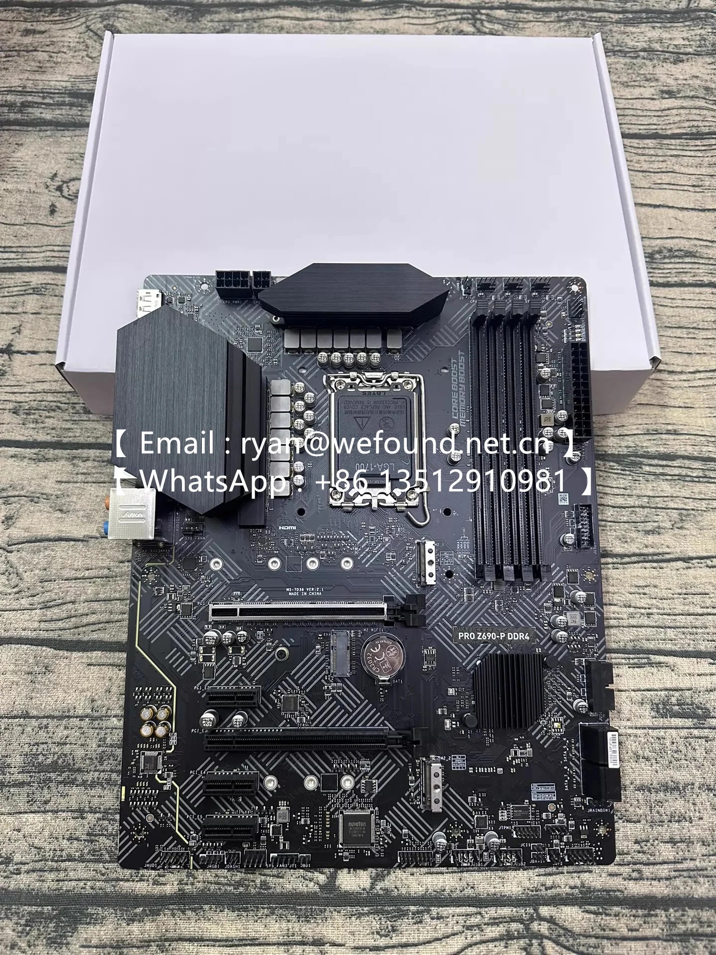 PRO Z690-P D4 PRO Z690-A WIFI DDR4 MAG Z690 TOMAHAWK WIFI D4 MPG Z690 EDGE TI WIFI DDR4 Pro Z790-P WiFi DDR4
