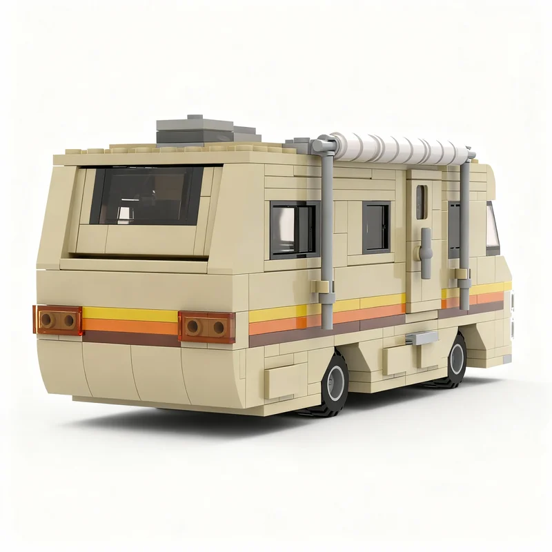 402pcs MOC Breaking Bad RV Minifig Scale City Champions Model Building Blocks Construction Christmas Gift Toy Education Brick