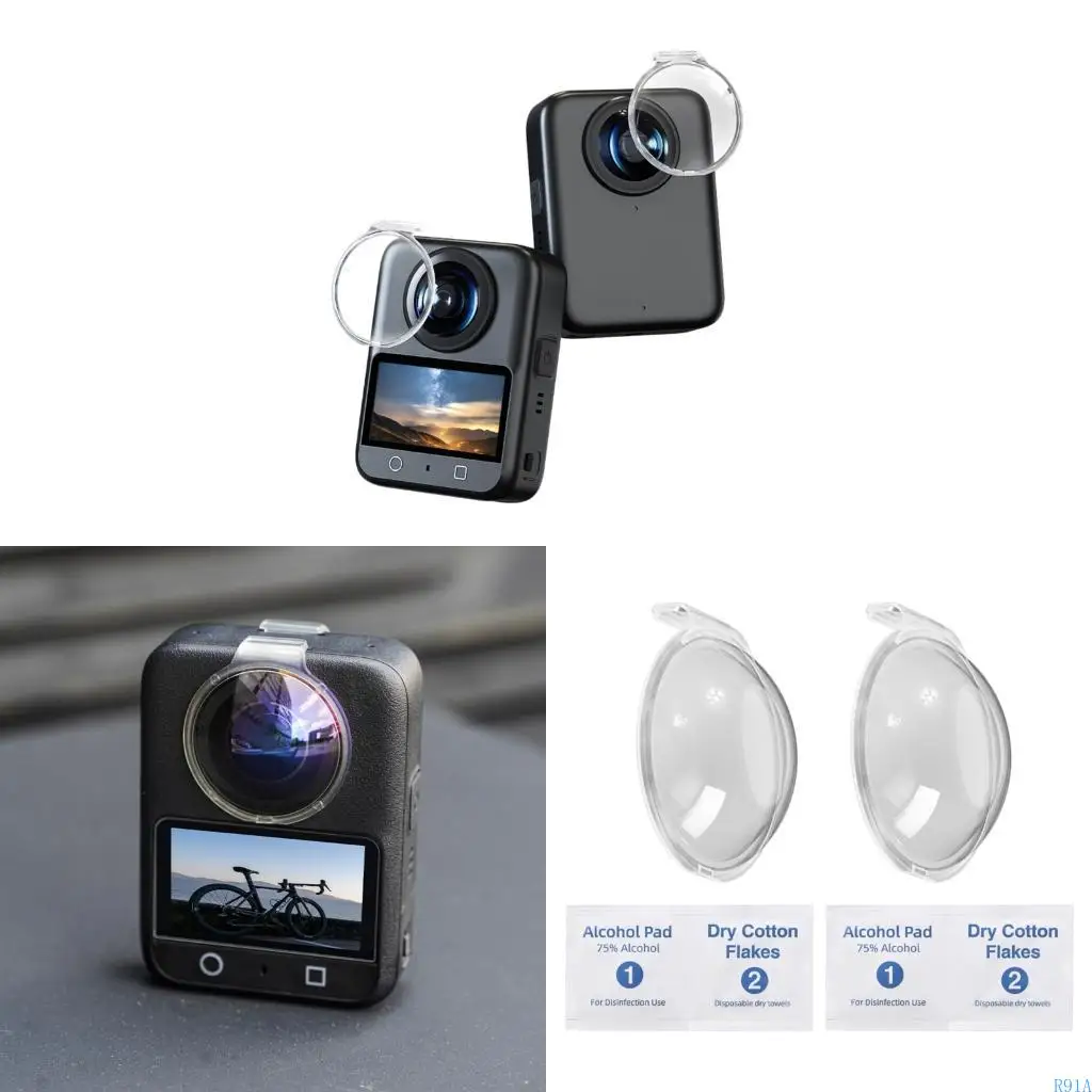 R91A Toughes 360 Camera Lens Guard Hasslefree Instalação para 360