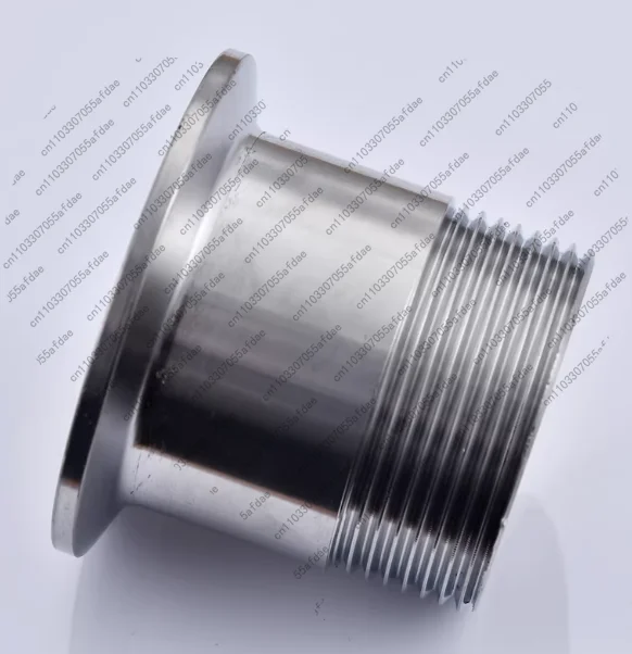 1pc stainless steel small chuck 34 quick-install outer wire clamp type external thread joint external teeth direct