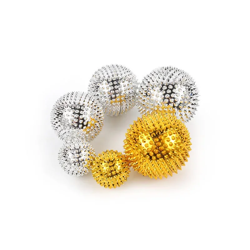 Rolo magnético Fidget Mão Massagem Bolas, Stress Reliever Brinquedos, Ansiedade e Fisioterapia, Autismo Relaxamento Sensorial