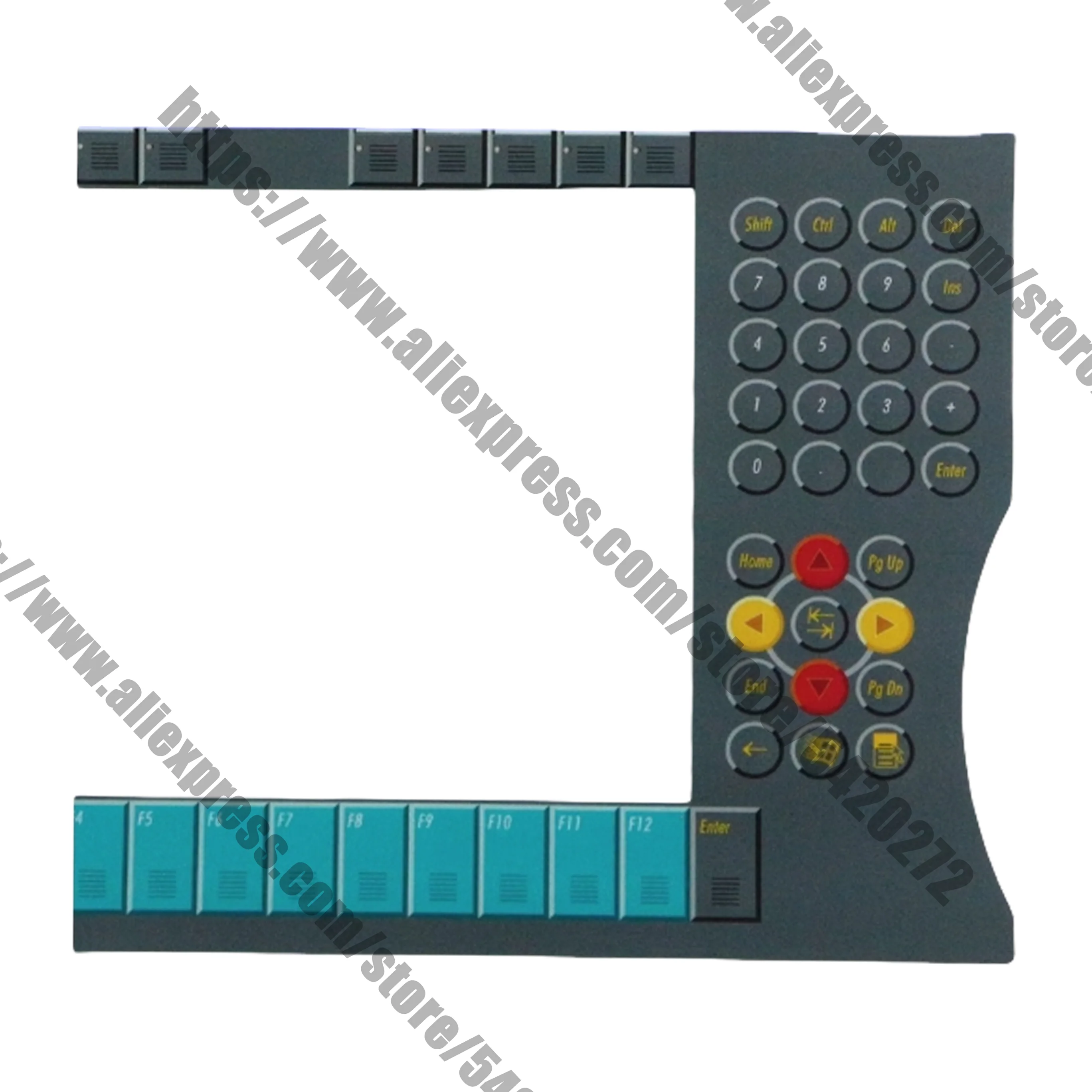 

New CP7021-1017-0010 Membrane Keyboard Button Keypad Film