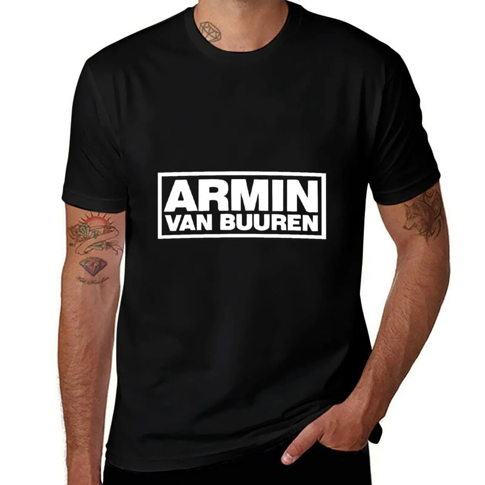 

Armin van Buuren logo T-Shirt Plus Size Summer Casual T-Shirt