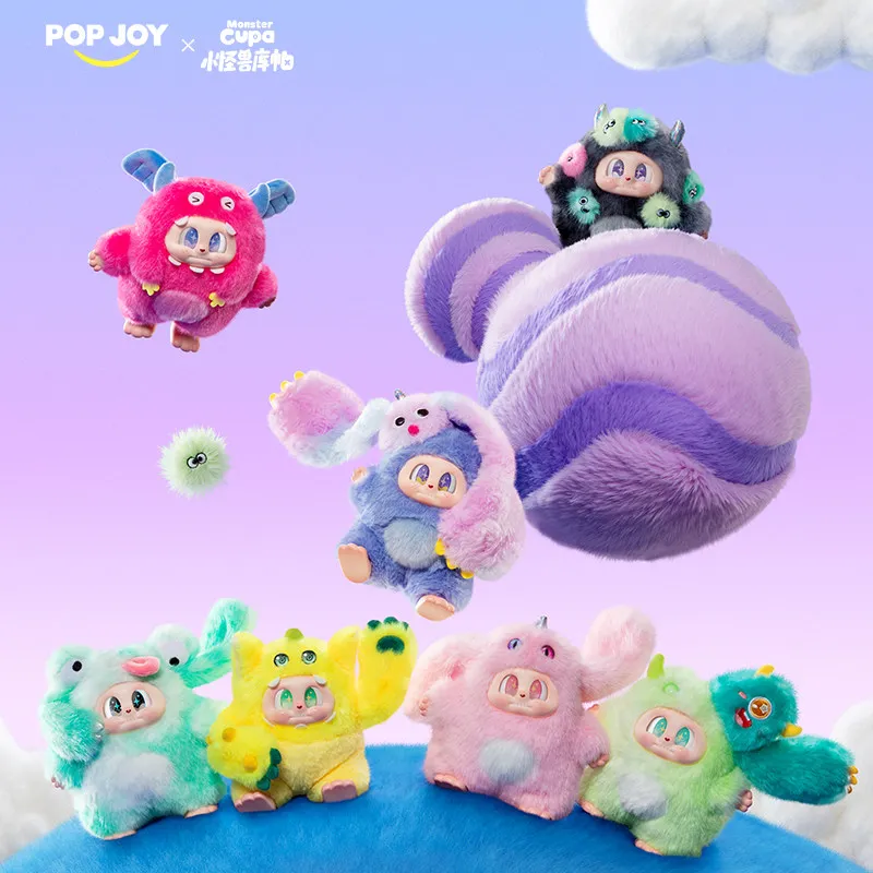 

Pop Joy Blind Box Monster Cupa Twin Universe Series Kawaii Vinyl Trendy Collectible Figurine Desktop Ornament For Collectors