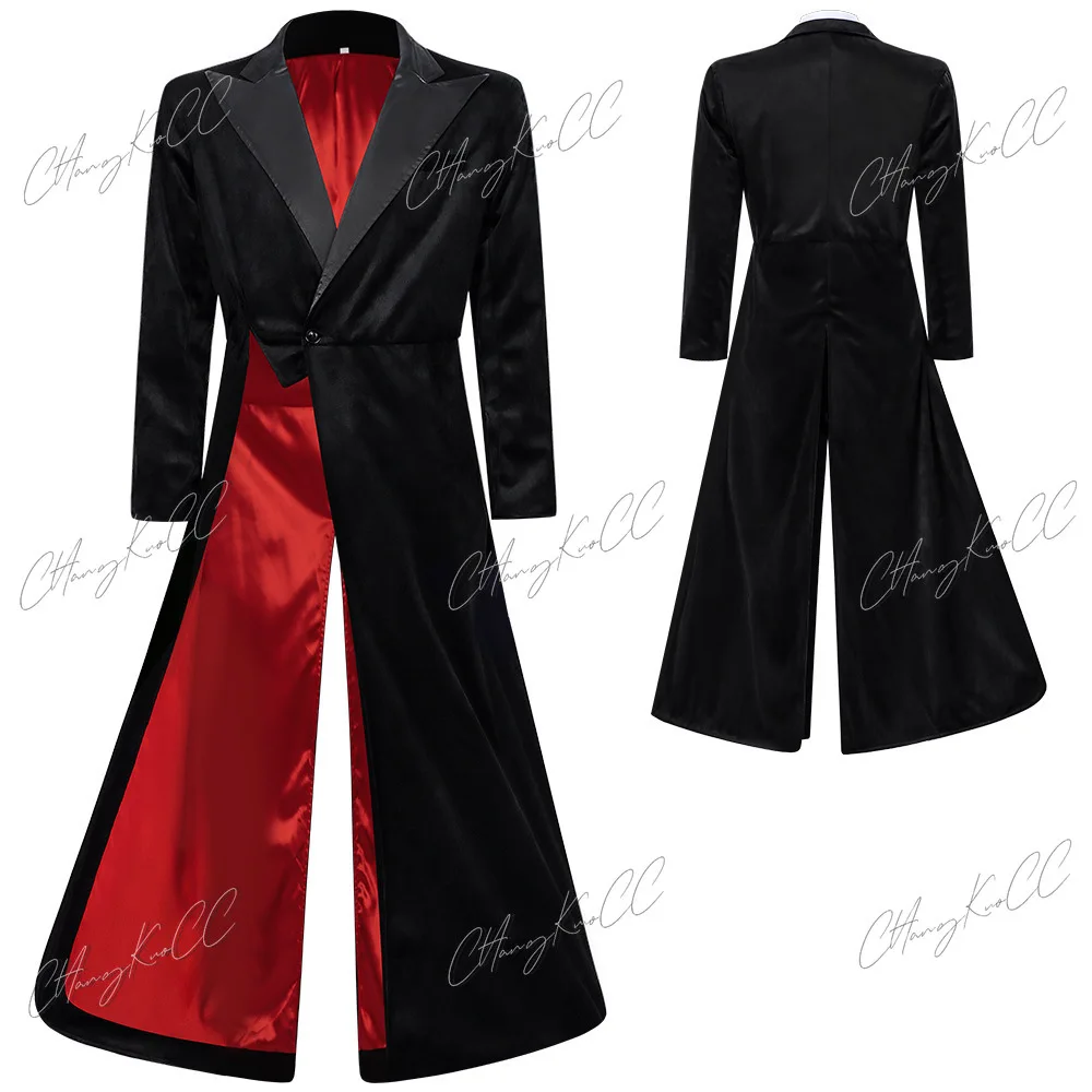 

Бургундский бархатный мужской пиджак-блейзер для выпускного вечера, смокинг с шалевым лацканом, однобортный, на одной пуговице, для Хэллоуина, деловых встреч или свадьбы