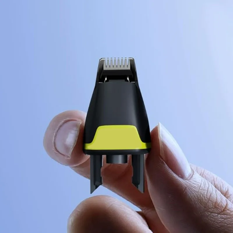 Ersatzklingen Kompatibel mit OneBlade QP2620/QP2630 - Selbstschärfende Keramik- & Abgerundete Sicherheitskanten Präzisionstrimmer – Detail 1