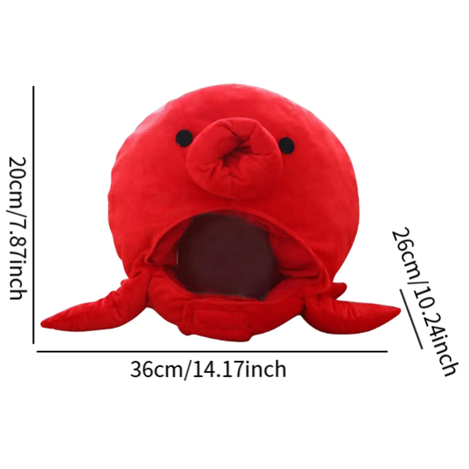 Octopus Hoed Cosplay Cartoon Hoofddeksels Hoofddeksels voor Halloween Vakantie Aankleden