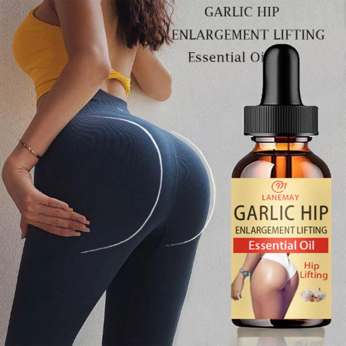 Hüft lifting und Hüft straffung Knoblauch ätherisches Öl