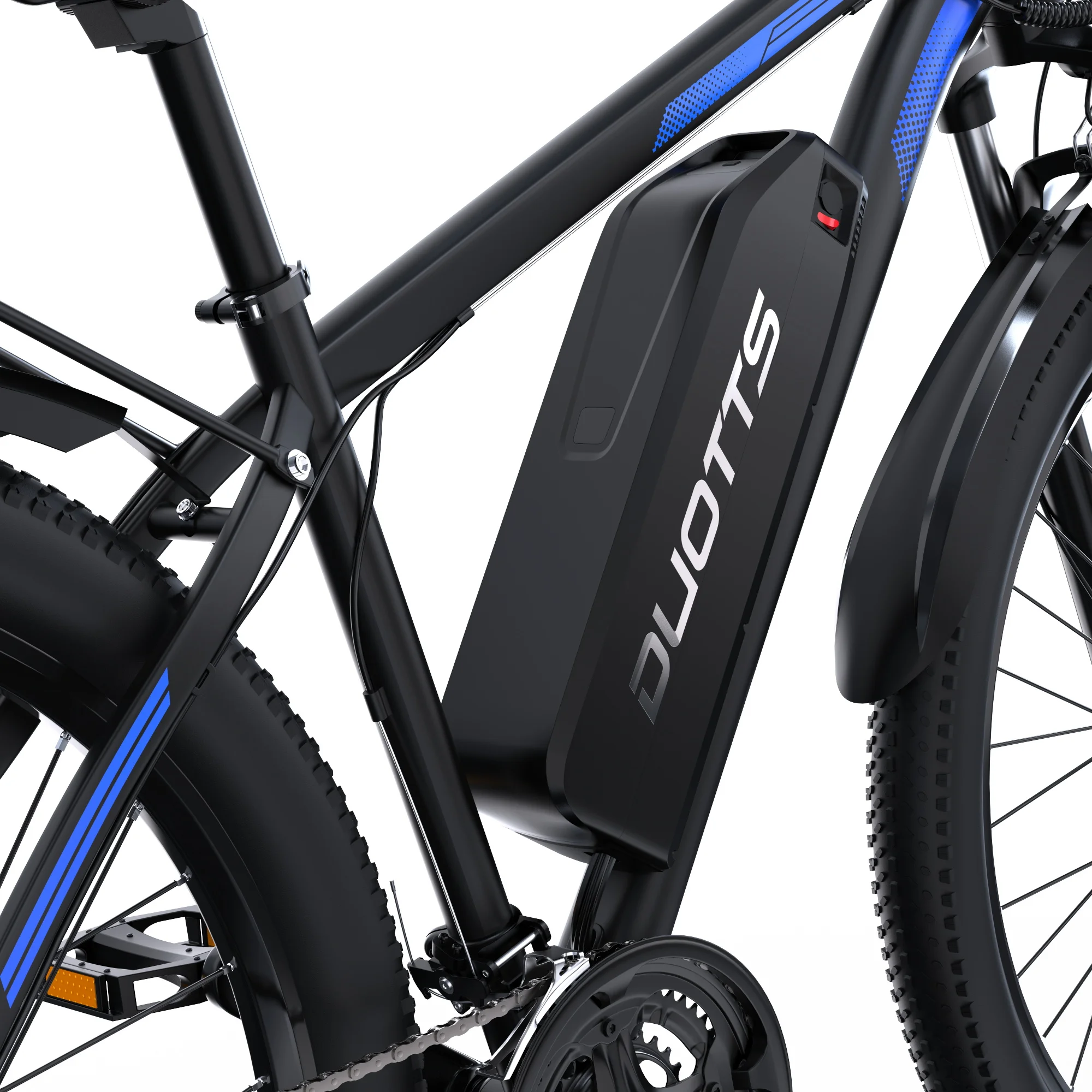 DUOTTS C29-L 48V 15Ah Battery City Ebike with Rear Rack  Adult Electric Mountain Bike 750W motor 29 Inch Tire