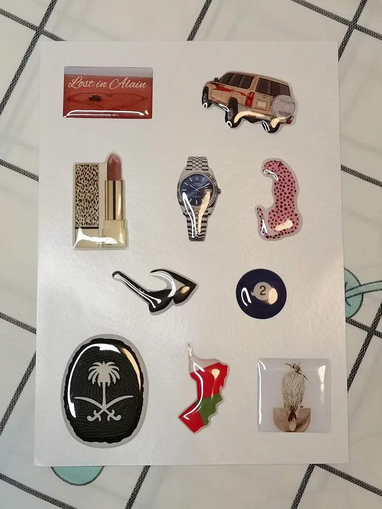 Etykieta dekoracyjna na etui na telefon DIY Naklejki ekspozycyjne Żywica i mocno