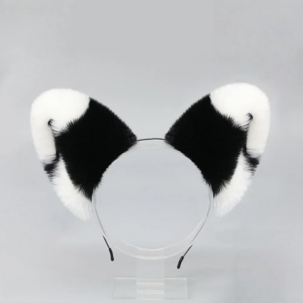 ที่คาดผมหูแมวแบบอนิเมะน่ารัก ขนปุย สำหรับผู้หญิง ชุดฮาโลวีน แฟชั่นงานปาร์ตี้ คอสเพลย์สำหรับผู้หญิง