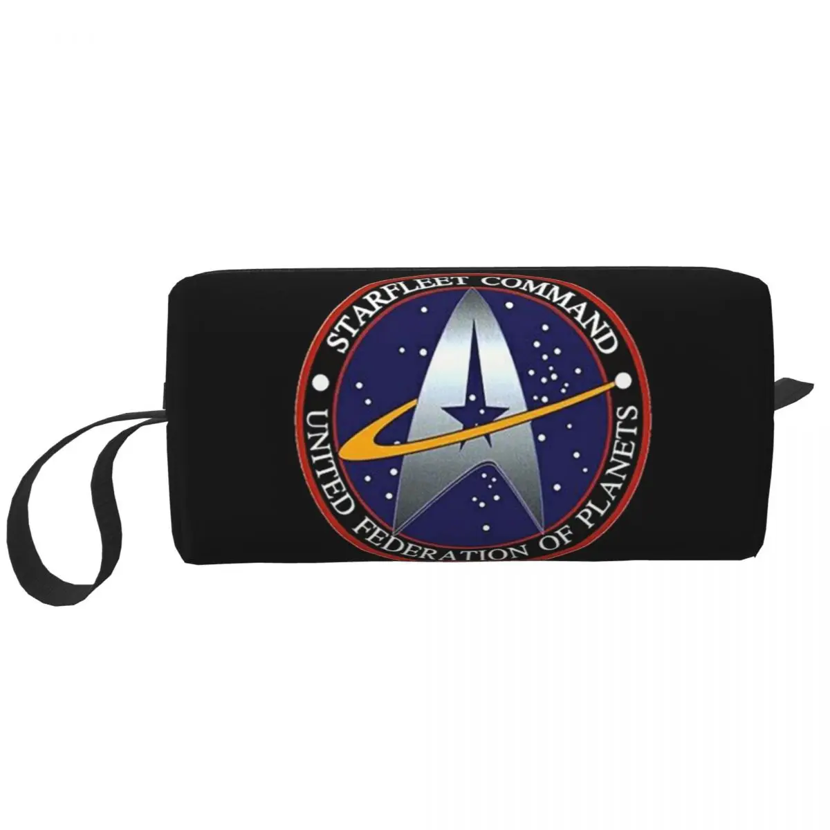 Star Treks Science Fiction TV Series Pencil Case for Boys Girls Pen Box Pencil Bag Stationery Supplies Travel Women Cosmetic Bag