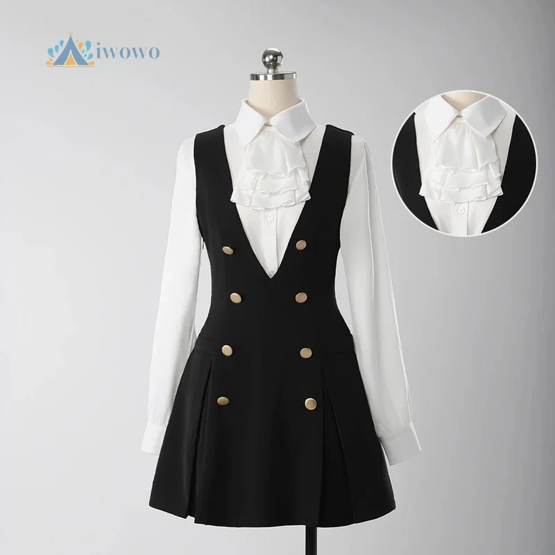 

Костюм для косплея Shirakiin Riricho R-Quality Inu Boku Roromiya Karuta, женская школьная форма JK, наряд на Хэллоуин