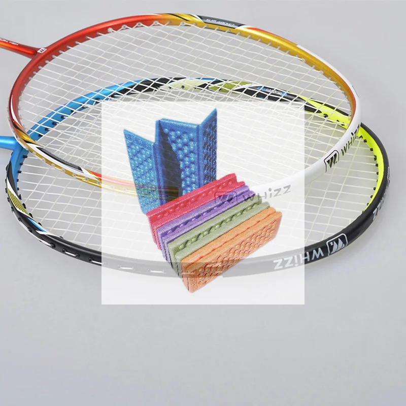 

[LA]2PCs/Pack Badminton Racket HEAD Protection Sticker PU Self Adhesive Protector Tape Wear Resistant Accessories