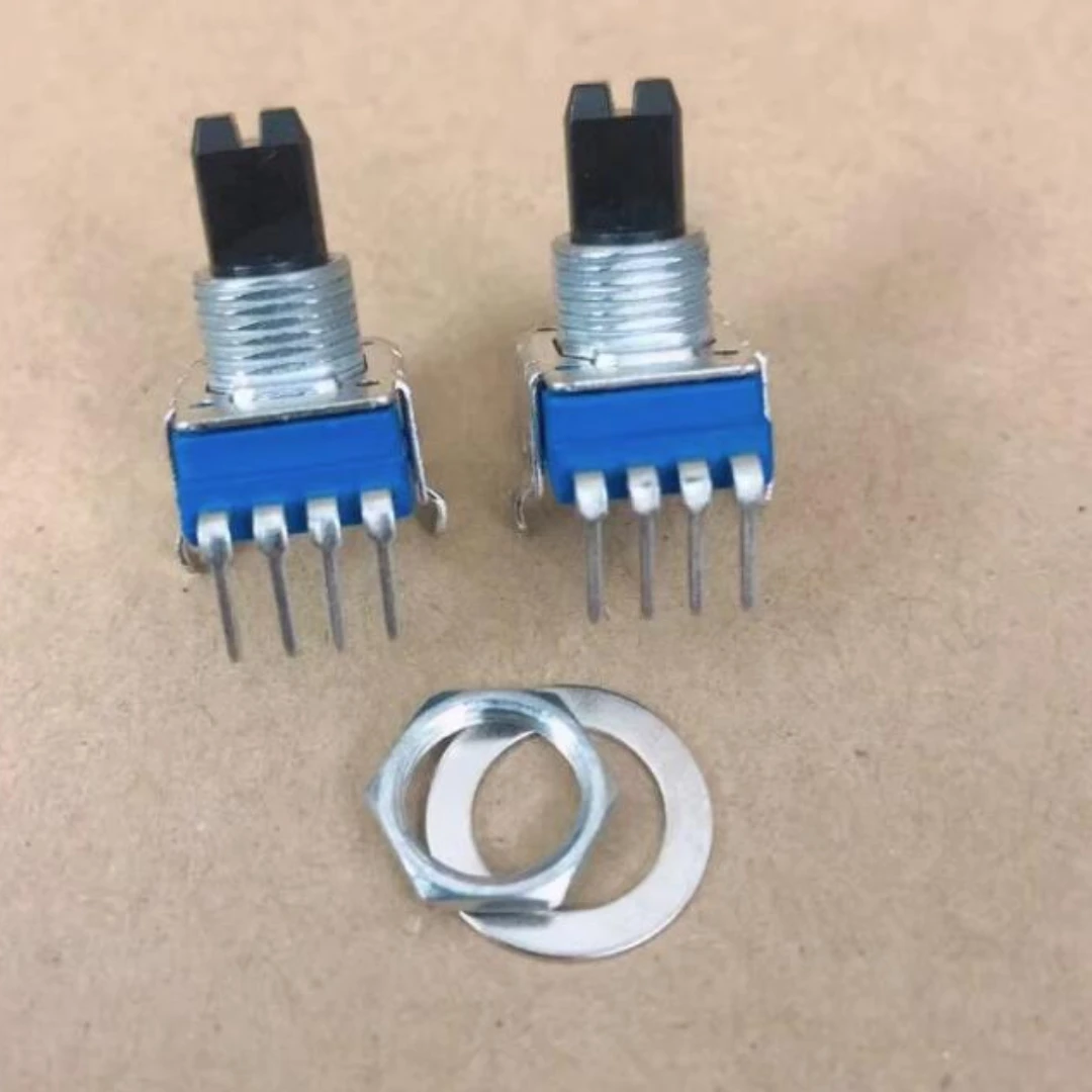 10pcs/LOT RK11 Computer Speakers Drive-by-wire Rotation Volume Potentiometer DIP4 B50K B503