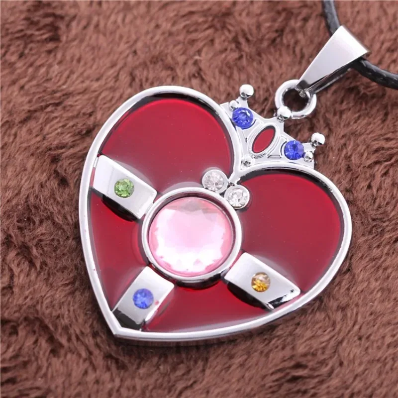 เซเลอร์มูน ซึกิโนะ อุซางิ ทรานส์ฟอร์มเมอร์สร้อยคอผู้หญิงอินเทรนด์อะนิเมะคู่คอสเพลย์อุปกรณ์ประกอบฉากจี้สร้อยคอของขวัญ