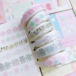 MINKYS Kawaii 3M Washi Маскировочная Лента Скрапбукинг журнал декоративная клейкая лента ручная книга материал Канцтовары