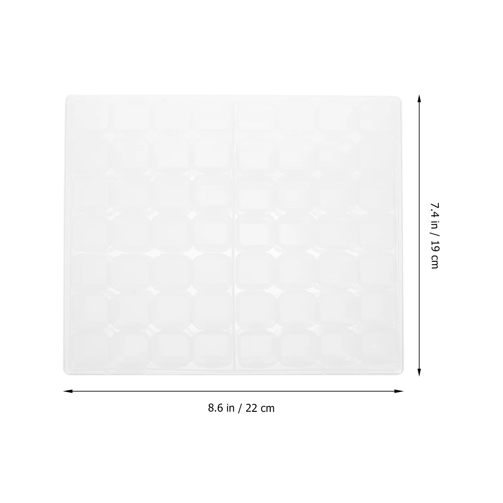 

Nail Tool Storage Box Multi-Grid Manicure Organizers Clear Nail Tip Charms Container Rhinestone Jewelry Case for DIY Accessories
