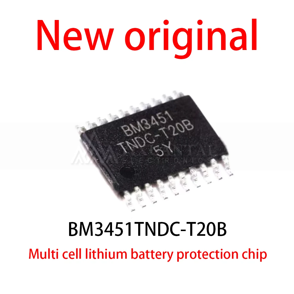 10-50Pcs/Lot New original BM3451TNDC-T20B BM3451TNDC BM3451 SMT TSSOP-20 multi cell lithium battery protection chip ﻿